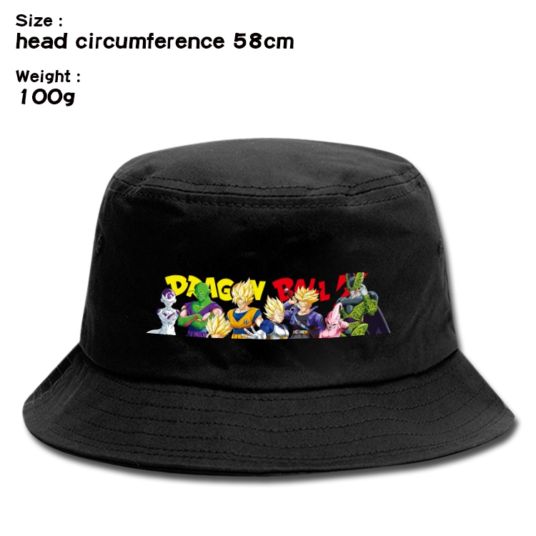  DRAGON BALL Anime canvas fisherman hat sun hat 58cm 100g