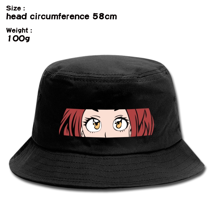 My Hero Academia Anime canvas fisherman hat sun hat 58cm 100g