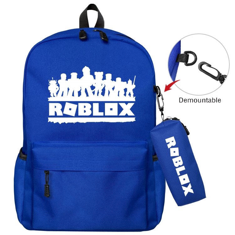 Roblox  Anime student school bag backpack Pencil Bag combination