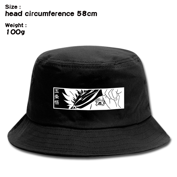 Jujutsu Kaisen  Anime canvas fisherman hat sun hat 58cm