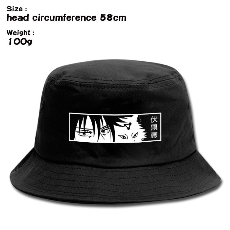 Jujutsu Kaisen  Anime canvas fisherman hat sun hat 58cm