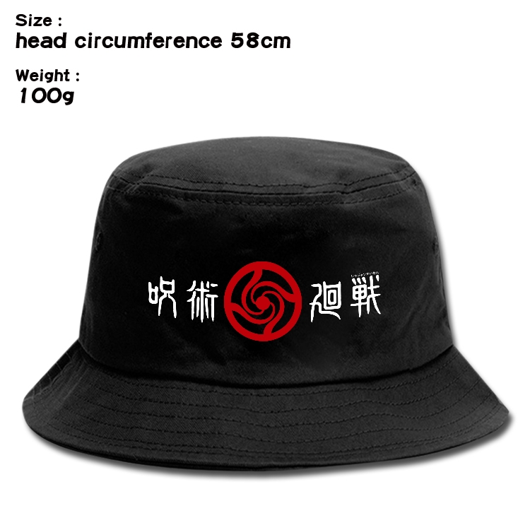 Jujutsu Kaisen  Anime canvas fisherman hat sun hat 58cm