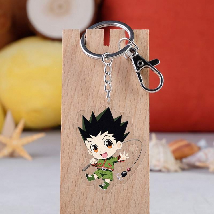 HunterXHunter Anime acrylic Key Chain  price for 5 pcs 2446