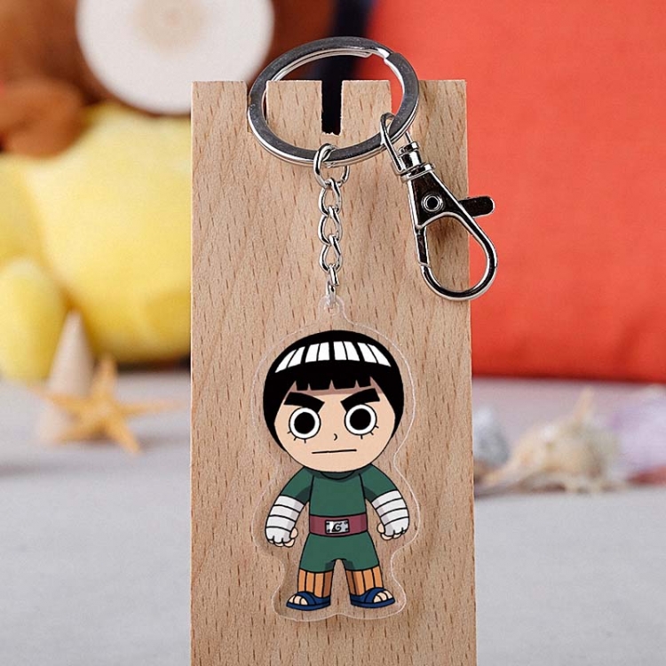 Naruto Anime acrylic Key Chain  price for 5 pcs   2624