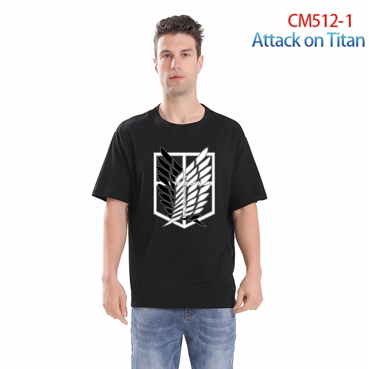 Shingeki no Kyojin Printed short-sleeved cotton T-shirt from S to 3XL CM-512-1