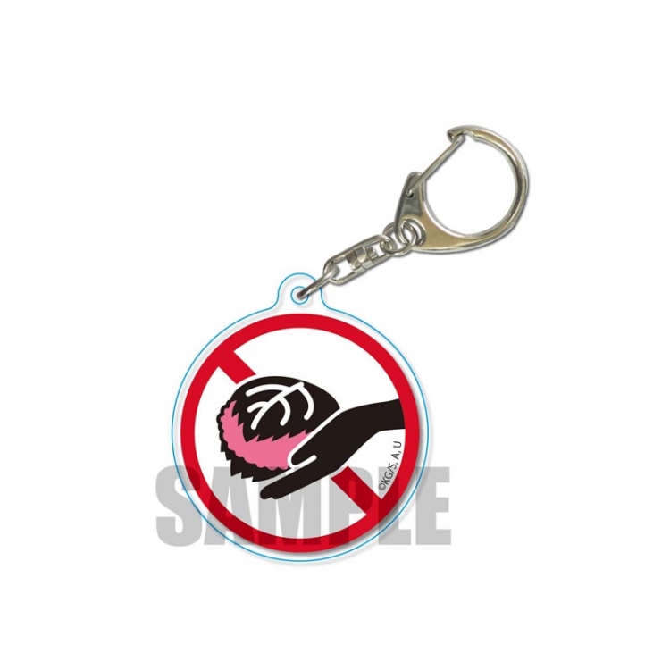 Demon Slayer Kimets Anime acrylic Key Chain price for 5 pcs 2173