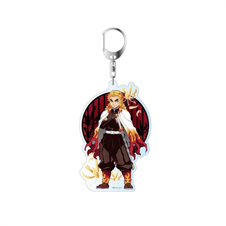 Demon Slayer Kimets Anime acrylic Key Chain price for 5 pcs 2155