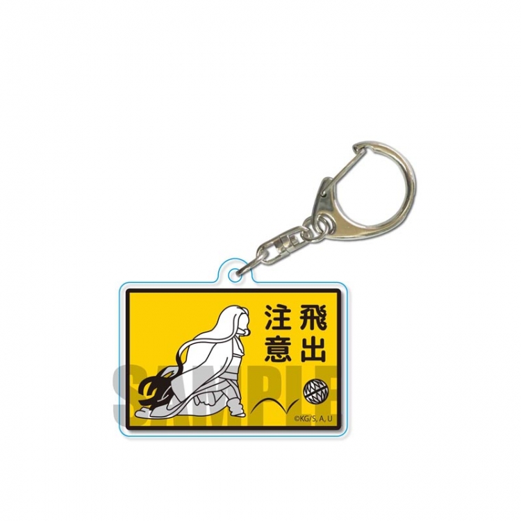 Demon Slayer Kimets Anime acrylic Key Chain price for 5 pcs 2164