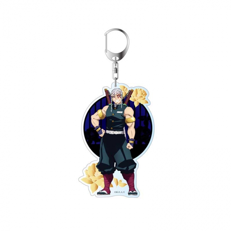 Demon Slayer Kimets Anime acrylic Key Chain price for 5 pcs 2156