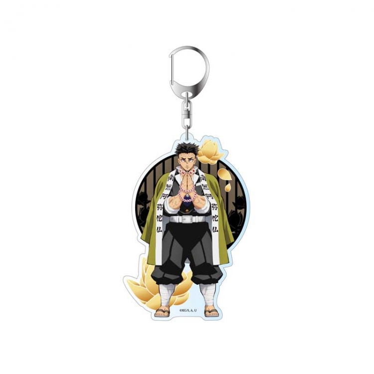 Demon Slayer Kimets Anime acrylic Key Chain price for 5 pcs 2159