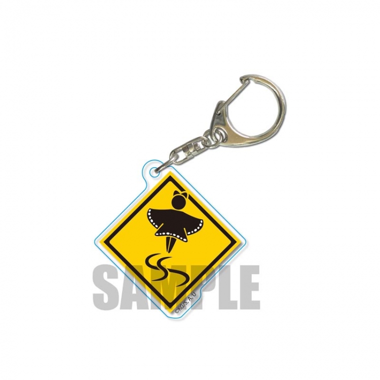 Demon Slayer Kimets Anime acrylic Key Chain price for 5 pcs 2167