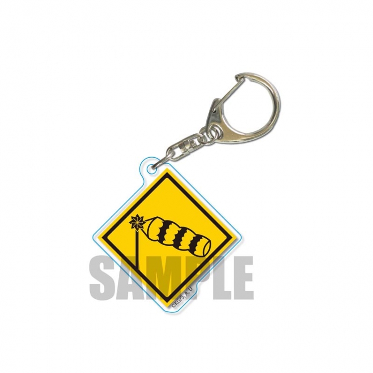 Demon Slayer Kimets Anime acrylic Key Chain price for 5 pcs 2170