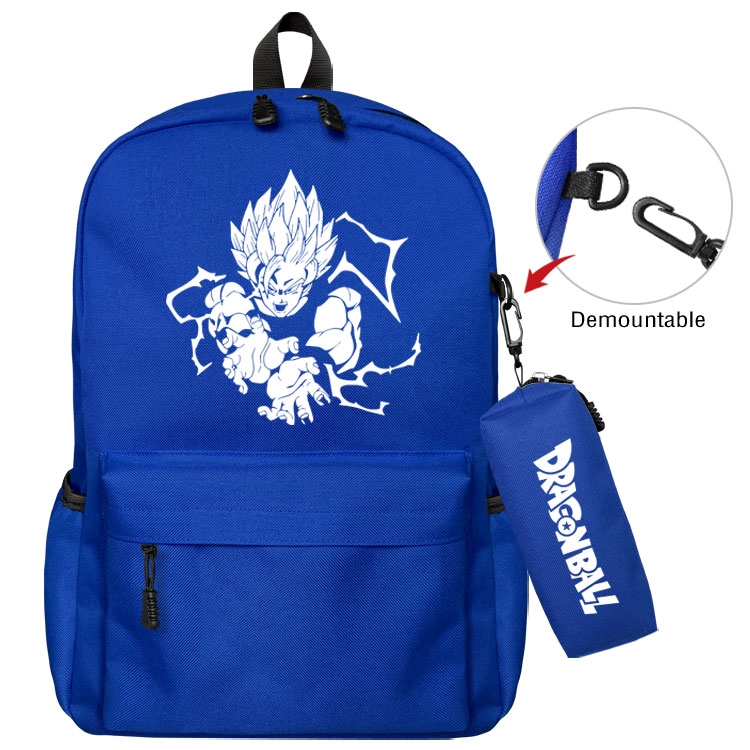 DRAGON BALL Anime student school bag backpack Pencil Bag combination