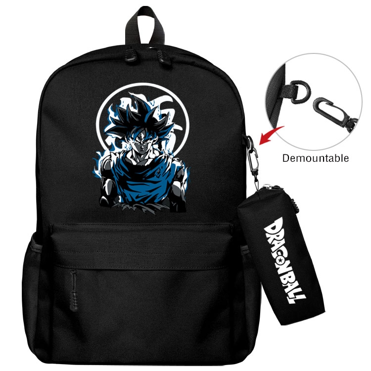 DRAGON BALL Anime student school bag backpack Pencil Bag combination