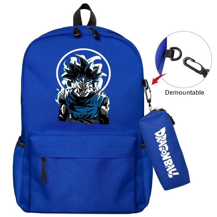 DRAGON BALL Anime student school bag backpack Pencil Bag combination