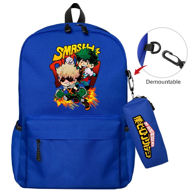 My Hero Academia Roblox  Anime student school bag backpack Pencil Bag combination