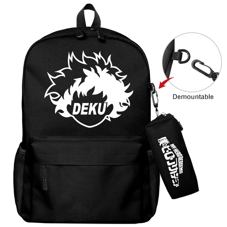 My Hero Academia Roblox  Anime student school bag backpack Pencil Bag combination