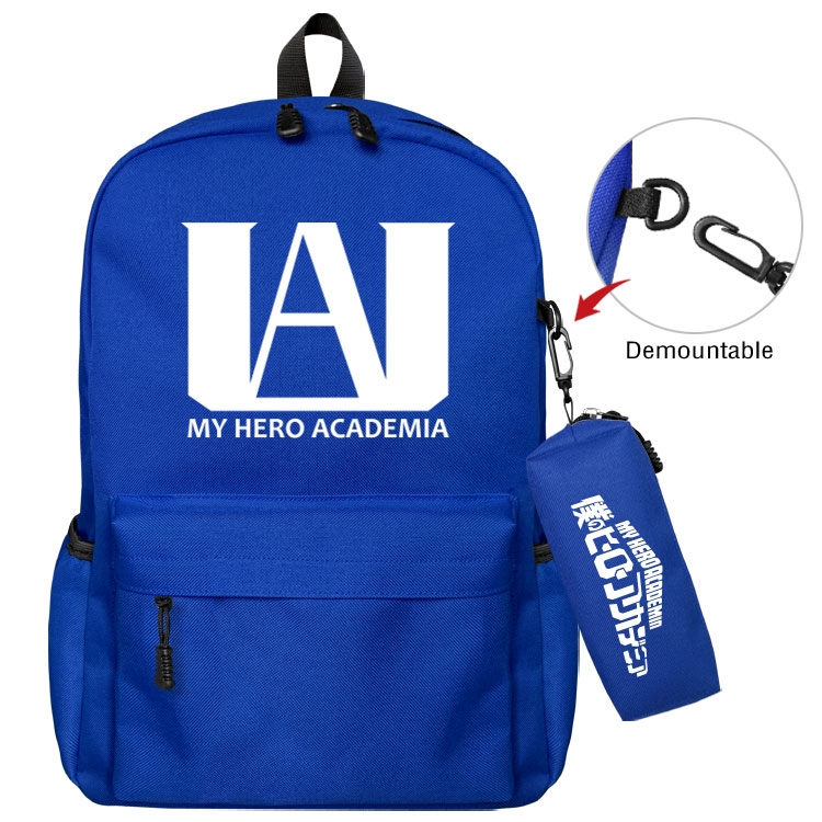 My Hero Academia Roblox  Anime student school bag backpack Pencil Bag combination