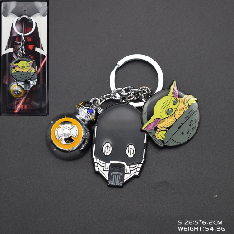Star Wars Anime skewers 3 pendants keychain school bag