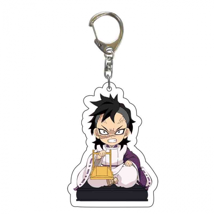 Demon Slayer Kimets  Anime acrylic Key Chain price for 5 pcs  5513