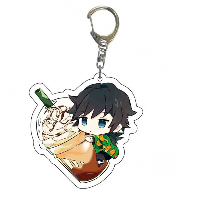 Demon Slayer Kimets Anime acrylic Key Chain price for 5 pcs 5540