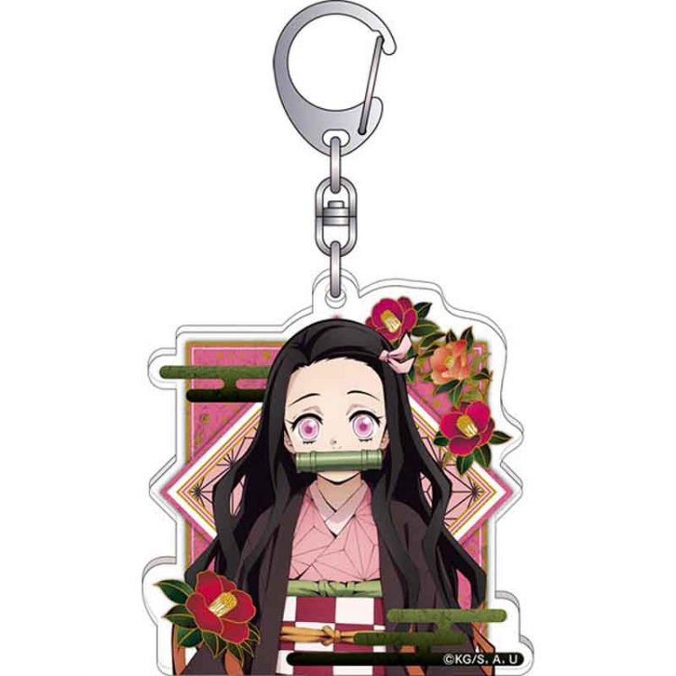 Demon Slayer Kimets Anime acrylic Key Chain price for 5 pcs 5552