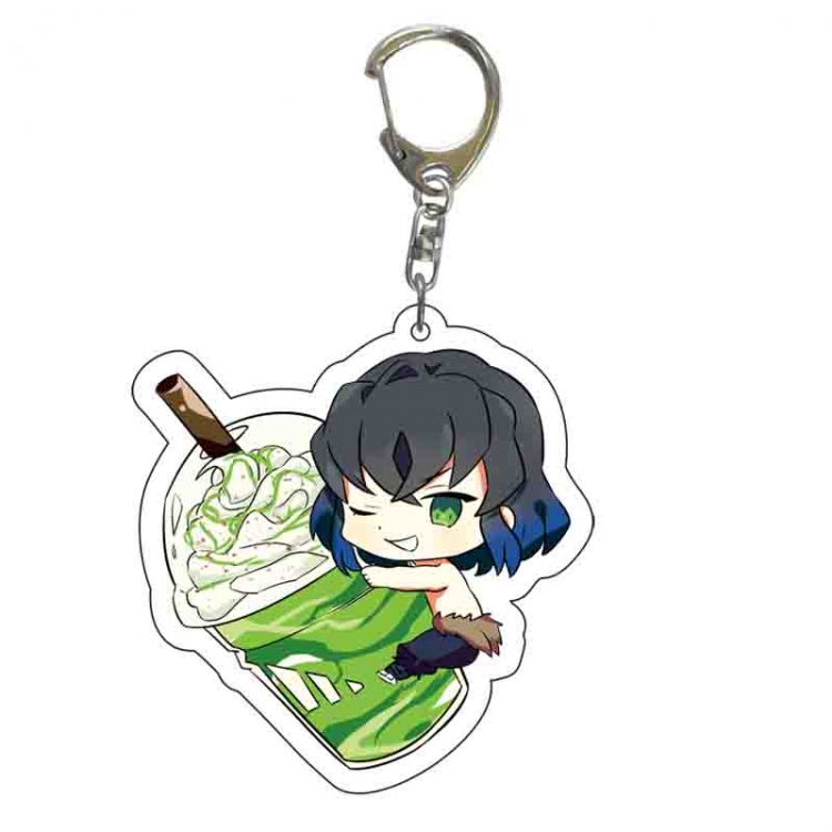 Demon Slayer Kimets Anime acrylic Key Chain price for 5 pcs 5539