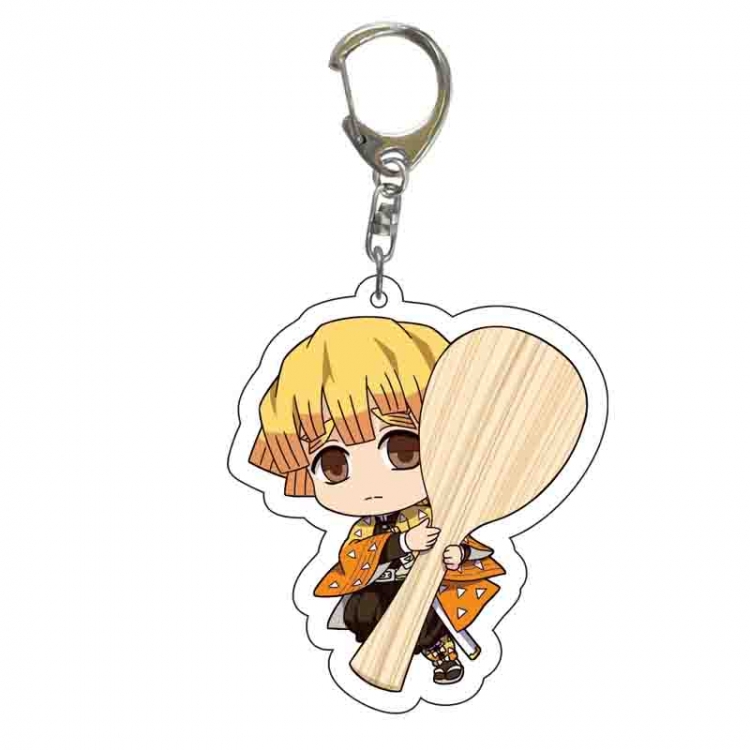 Demon Slayer Kimets Anime acrylic Key Chain price for 5 pcs 5545