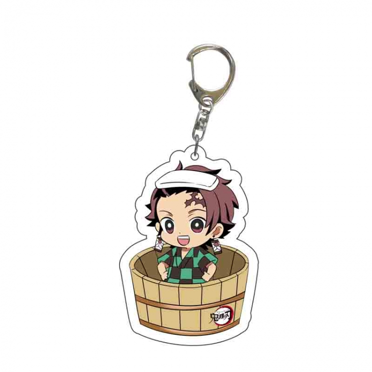 Demon Slayer Kimets Anime acrylic Key Chain price for 5 pcs 6258