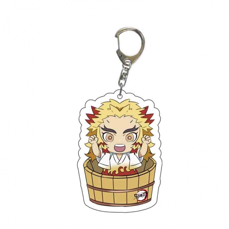 Demon Slayer Kimets Anime acrylic Key Chain price for 5 pcs 6270