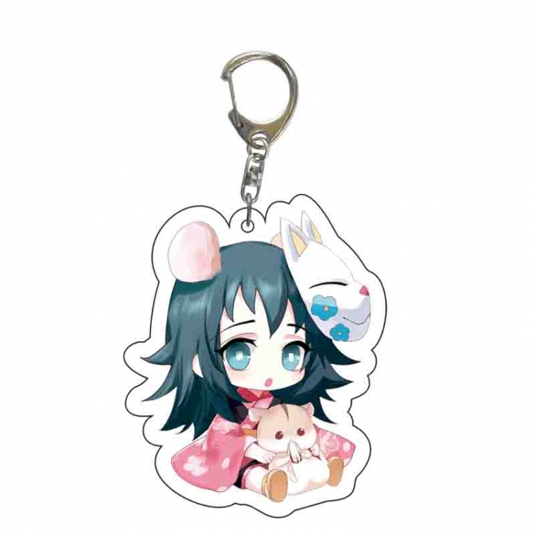 Demon Slayer Kimets Anime acrylic Key Chain price for 5 pcs 5509