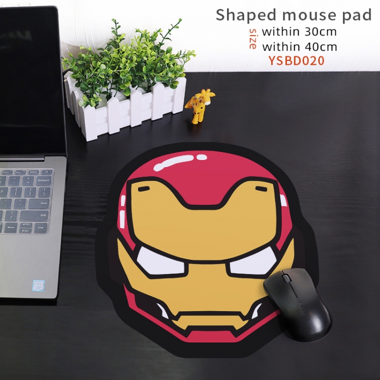 Iron Man Anime alien mouse pad 40cm  YSBD020