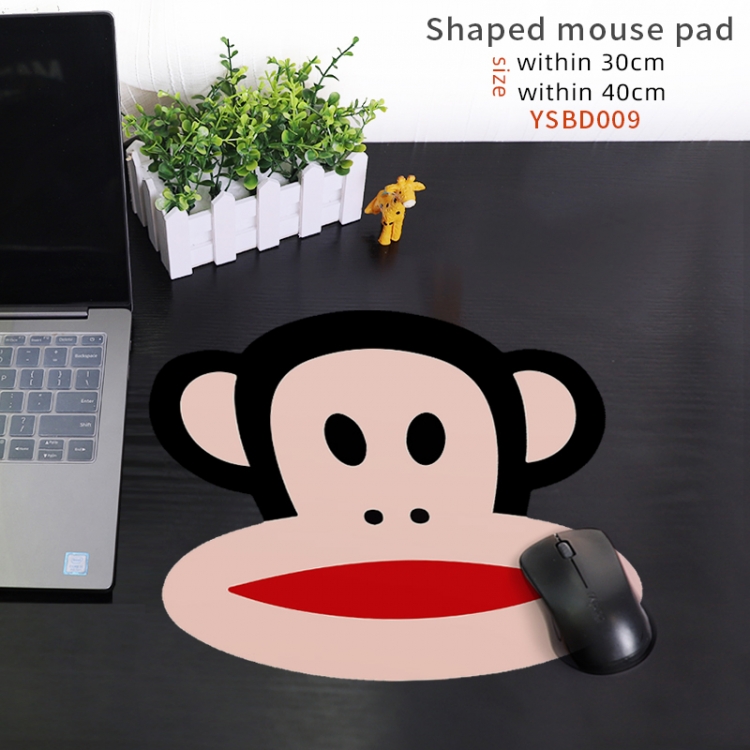 Big mouth monkey alien mouse pad 40cm  YSBD009