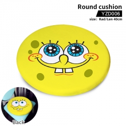 SpongeBob anime round cushion