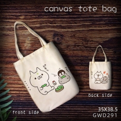 Funny cat Canvas Shopping Bag ...