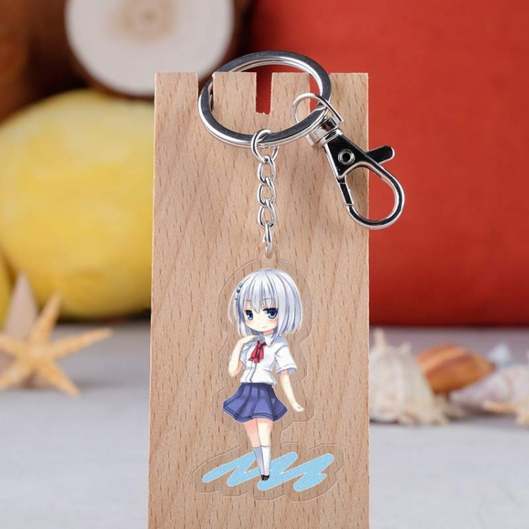 Date-A-Live Anime acrylic Key Chain price for 5 pcs 3009