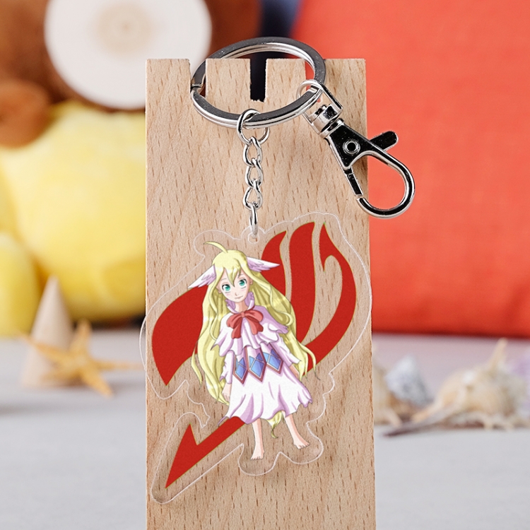 Fairy tail Anime acrylic Key Chain  price for 5 pcs 3071