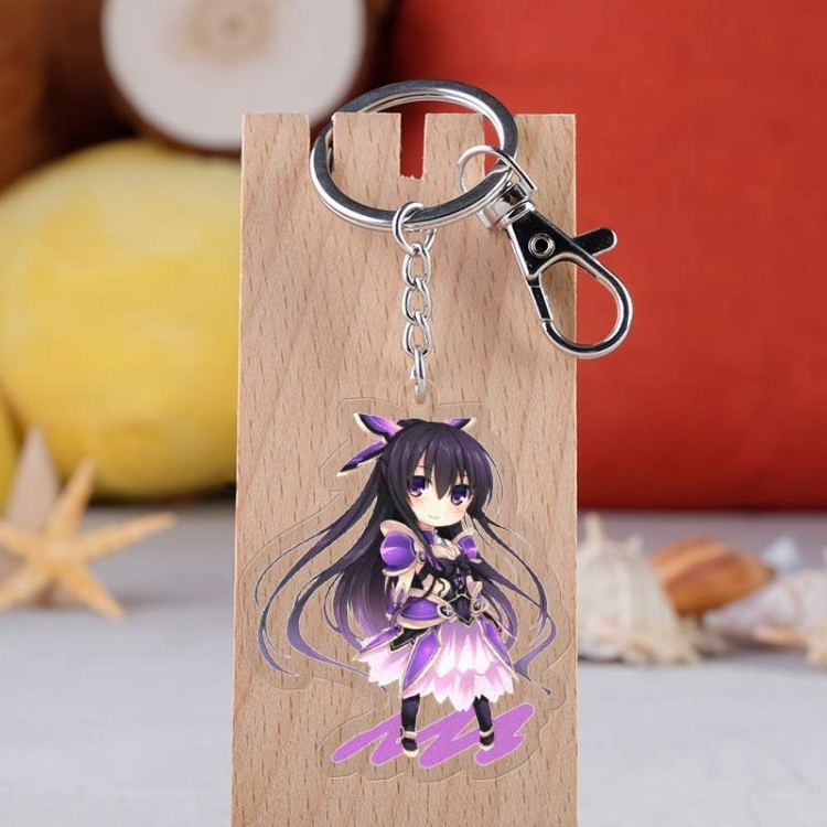 Date-A-Live Anime acrylic Key Chain price for 5 pcs 3008