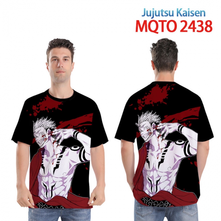 Jujutsu Kaisen Full color printed short sleeve T-shirt 2XS-4XL, 9 sizes MQTO2438