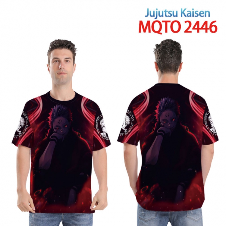 Jujutsu Kaisen Full color printed short sleeve T-shirt 2XS-4XL, 9 sizes MQTO2446