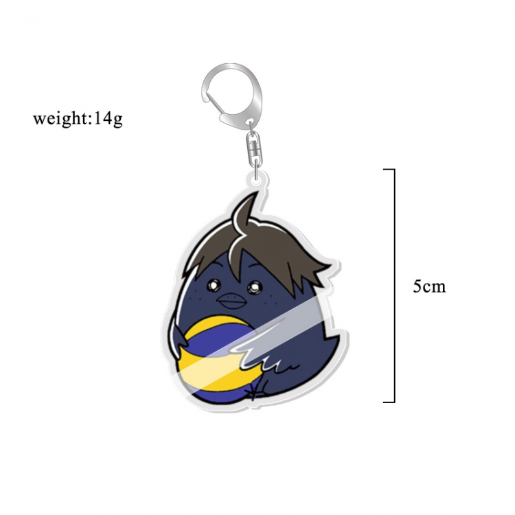 Haikyuu!! Anime acrylic Key Chain price for 5 pcs 7106