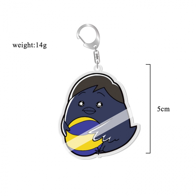 Haikyuu!! Anime acrylic Key Chain price for 5 pcs 7111