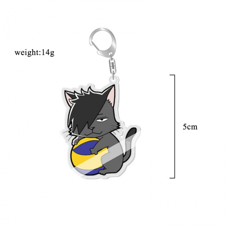 Haikyuu!! Anime acrylic Key Chain price for 5 pcs 7102