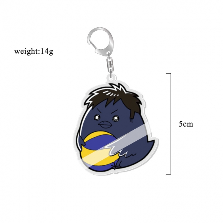 Haikyuu!! Anime acrylic Key Chain price for 5 pcs 7113