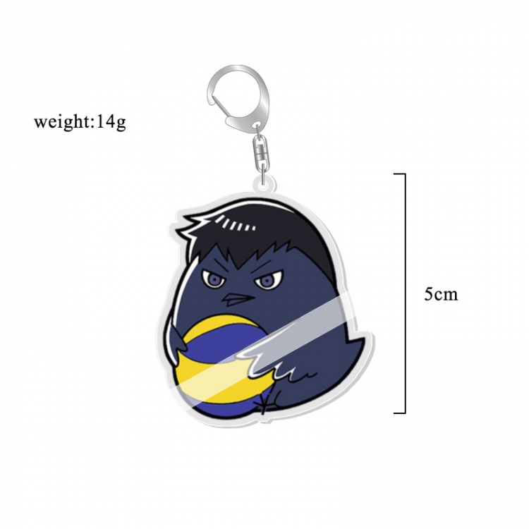 Haikyuu!! Anime acrylic Key Chain price for 5 pcs 7110