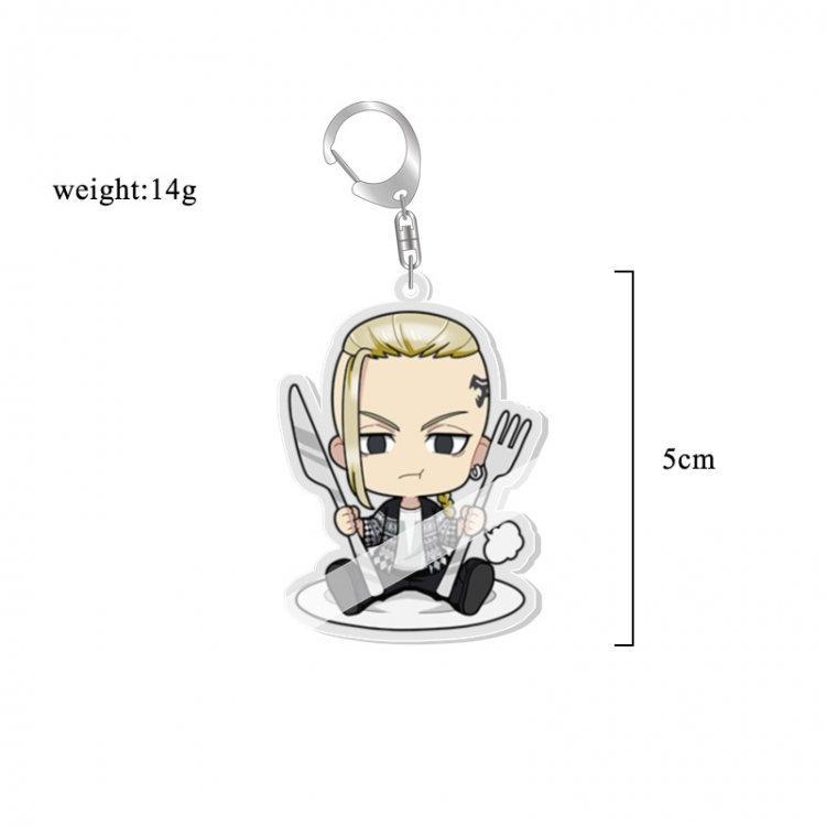 Tokyo Revengers Anime acrylic Key Chain price for 5 pcs 7029