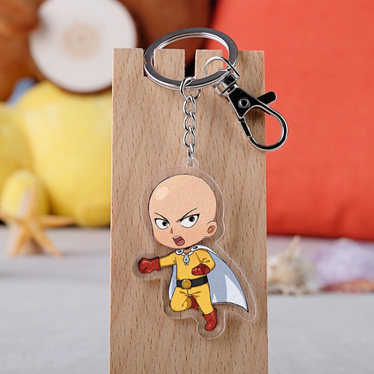 One Punch Man Anime acrylic Key Chain  price for 5 pcs  3243