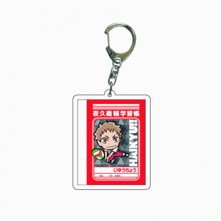 Haikyuu!! Anime acrylic Key Chain price for 5 pcs 5974