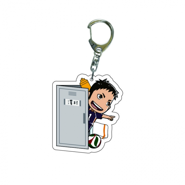 Haikyuu!! Anime acrylic Key Chain price for 5 pcs 5817