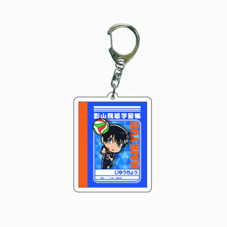 Haikyuu!! Anime acrylic Key Chain price for 5 pcs 5970